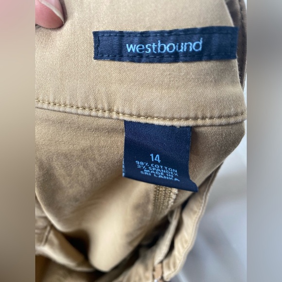 WESTBOUND Classic Tan Women's Skirt - Picture 4 of 6